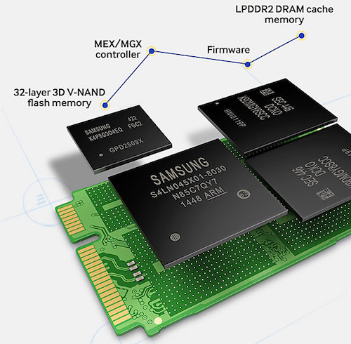 SSD data recovery memory chips